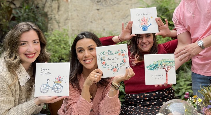 Para receber a primavera: Novos azulejos decorativos e&nbsp;ramalhete!